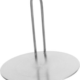 PRETYZOOM Induktionsplatte Wärmeverteiler Adapter für Gasherd und Elektroherd Abnehmbarer Griff Gleichmäßige Wärmeverteilung für Kochgeschirr und Töpfe für Täglichen Gebrauch