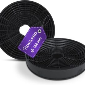 Vioks.pro Kohlefilter Dunstabzugshaube Set 2x Ersatz für 1160826 & KF17146 Amica Aktivkohlefilter Dunstabzugshaube FH 17161 E, KH 17190 E, IH 17200 E