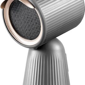 SNDOAS Mini Dunstabzugshaube, Tischhaube Mobile Dunstabzug Umluft mit 180 m³/h Starker Saugleistung, 3 Leistungsstufen, Rezirkulation mit Kohlefilter, für Wohnung, Kleine Küchen, Wohnmobil, Grau